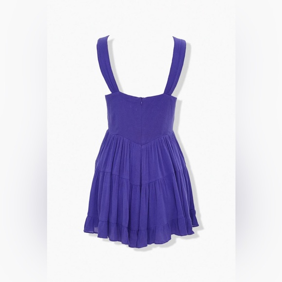 FOREVER 21 Button-Front Sweetheart Romper Size M - Picture 3 of 7